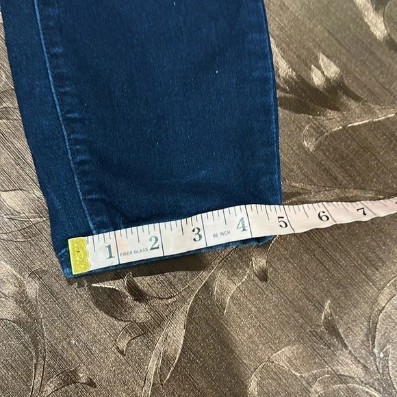 Paige Verdugo Crop Denim Jeans Size 30 Dark Wash - Picture 7 of 10